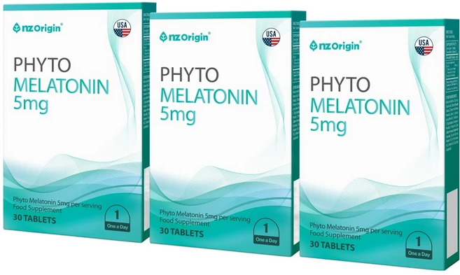 엔젯오리진 식물성 멜라토닌 5mg 30정, 21g, 3개 - 쿠팡