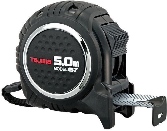 TaJIma 田島 G7捲尺 台尺 G7L2550S 5m x 25mm, 1個