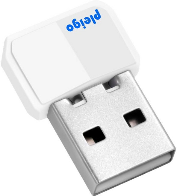 PLEIGO 5대 동시 연결 블루투스 v5.3 동글, 화이트, 1개, BD21