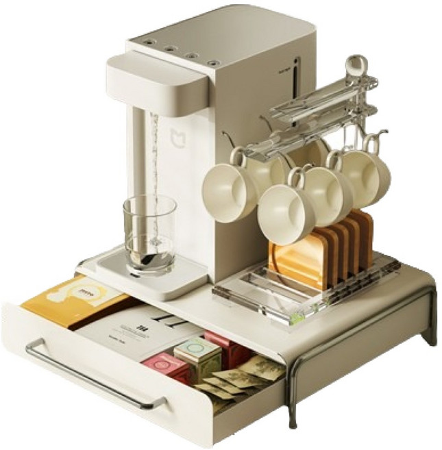 호랑소랑 슬라이딩 커피캡슐 수납함, 1개