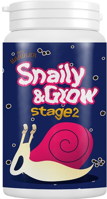 펫츠핸들러 스네일리 앤 그로우 달팽이사료 Stage2, 200g, 1개