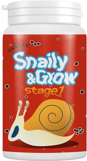 펫츠핸들러 달팽이 스네일리 앤 그로우 Stage 1 사료, 300ml, 1개