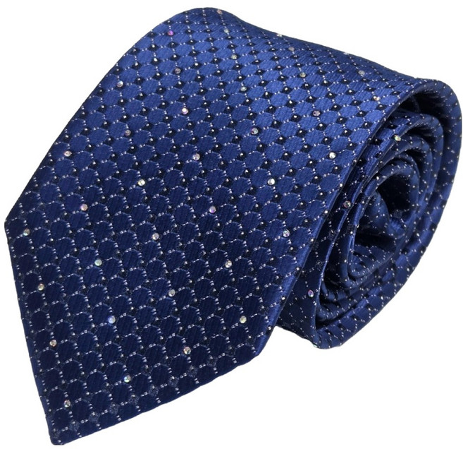 엘르 크리스탈 패션 넥타이 그레이스