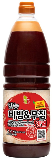 첫맛 만능 비빔 무침 양념, 2.2kg, 1개
