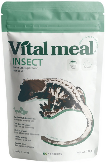 이오하모니 바이탈밀 렙타일 도마뱀푸드 전용사료 인섹트, 1개, 200g