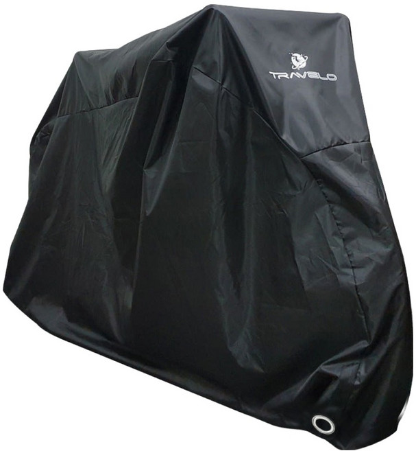 트레벨로 210D 방수 자전거 커버 덮개, 블랙, 1개