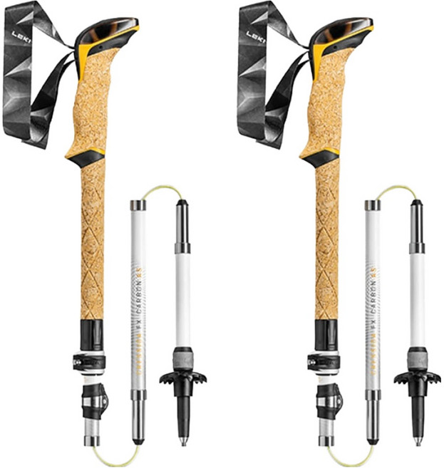 LEKI Crescendo FX Carbon AS 登山杖 65220591, 混合色