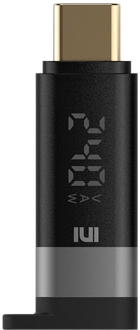 아트뮤 USB4 C타입 100W 240W 5A 듀얼 LED 디스플레이 젠더, 1개