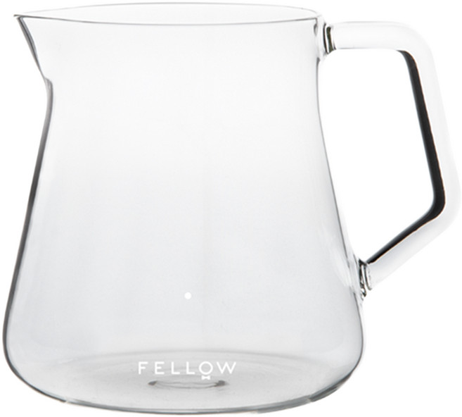 FELLOW Mighty Small Glass Carafe 玻璃濾壺 透明色, 1個, 500ml