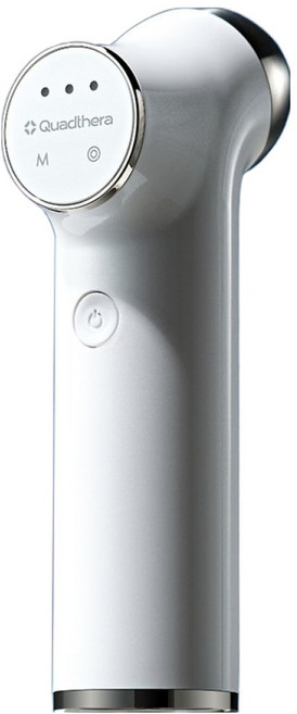 쿼드쎄라 휴대용 초음파 피부 마사지기, 화이트, M1