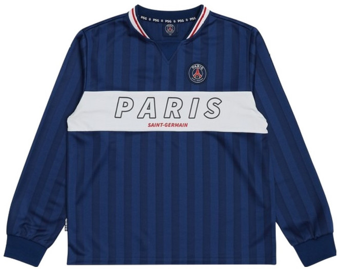 에스핏 남아용 PSG 컬러 배색 백넘버 티셔츠