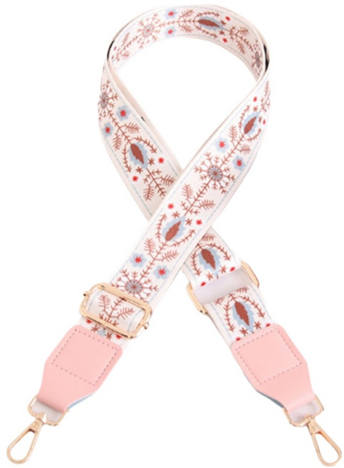 알로데 꽃자수 가방 스트랩 88~146cm