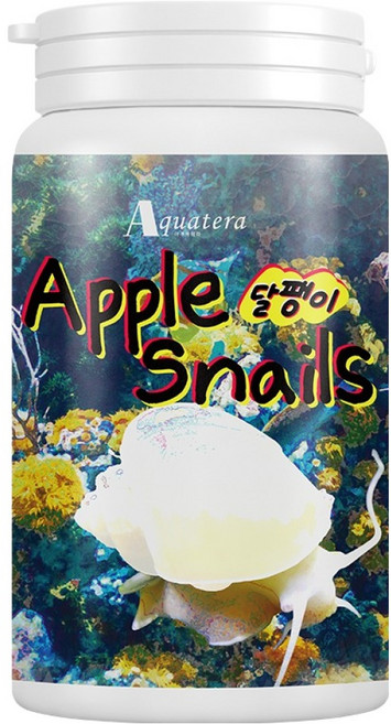 아쿠아테라 애플스네일 달팽이사료, 200g, 1개