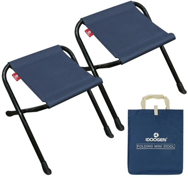 아이두젠 낚시 간이 의자, 네이비, 2개