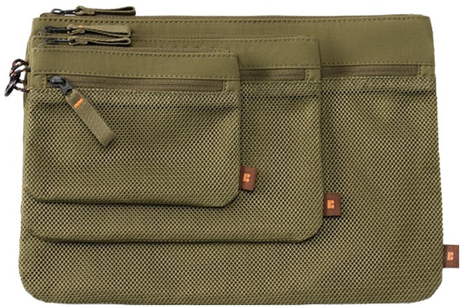 브랜든 여행용 백인백 멀티 파우치 3종 세트