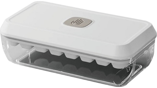 居家好生活 32格秒脫模大容量製冰盒 H0065, 顏色隨機, 1個