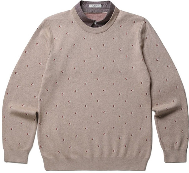 올젠 남성용 셔츠에리 스웨터 ZOD4ER1305