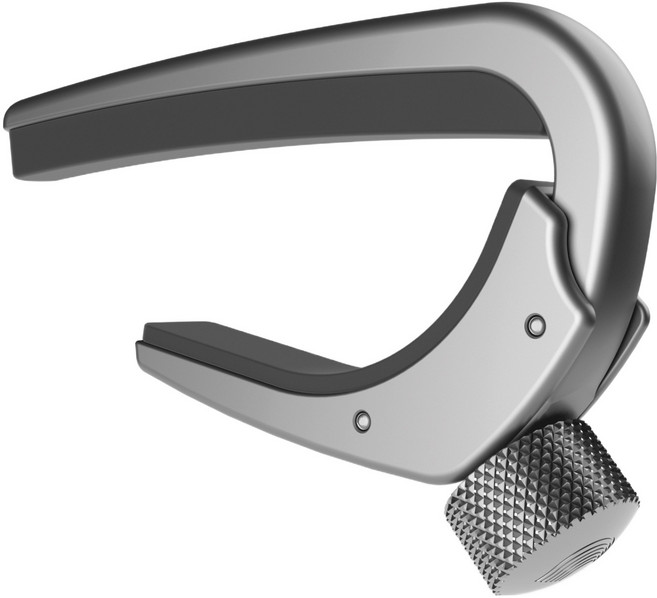 D'Addario 吉他移調夾 NS CAPO SILVER PW-CP-02S 396112, 1個