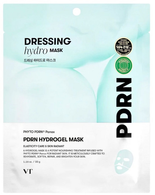 VT 台灣公司貨 PDRN水光凝膠面膜, 1片, 1入
