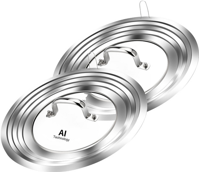 발룬피니 프리미엄 스테인리스 다용도 멀티커버, 2개, 30cm