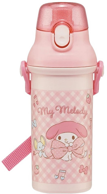 스케이터 PSB5SANAG 항균 다이렉트보틀, 마이멜로디25SS, 1개, 480ml