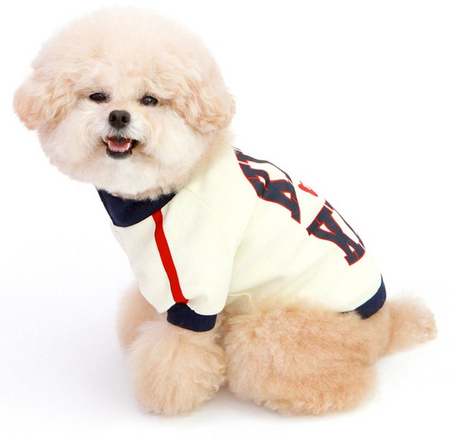 키니키니 애견 트레이닝 집업, 아이보리, 1개