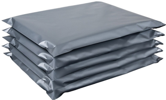 혜림봉투 HDPE 택배 봉투 은색, 100개