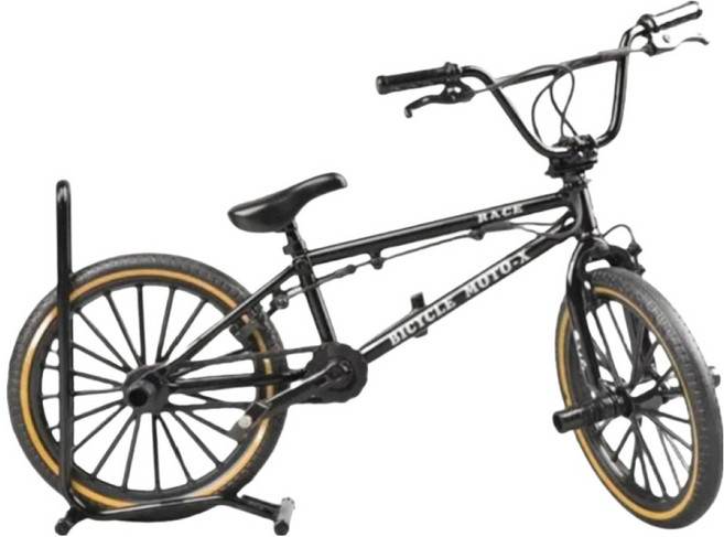 문구담 디테일 소장각 사이클 미니어처, 19 스턴트카  블랙, 1개