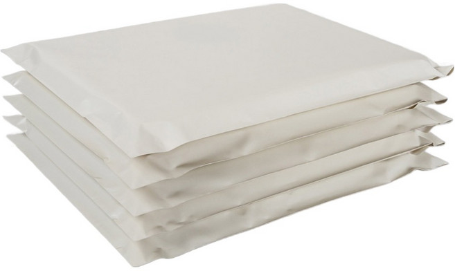 혜림봉투 이중지 택배봉투 베이지, 100장