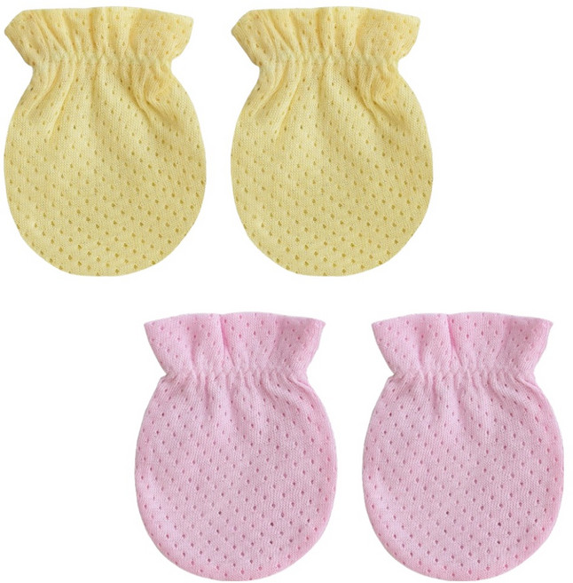 베이비앤아이 유아용 메쉬 손싸개 양손착용 2세트