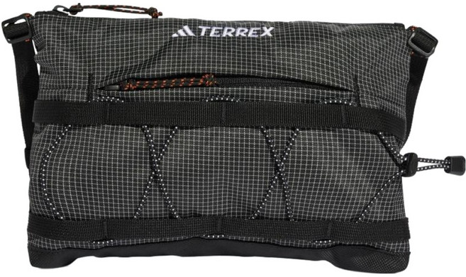 adidas 愛迪達 側背包/斜背包/小包/運動小包 TRX MT ORGANIZE JJ1481, 1個, 黑白色