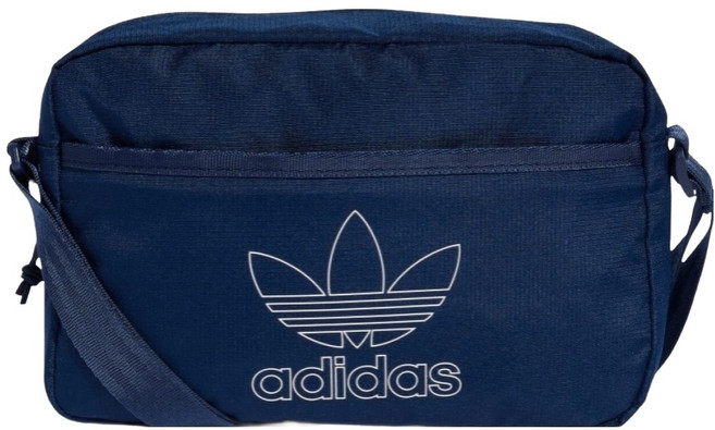 adidas 愛迪達 側背包/斜背包/小包/運動小包 SMALL AIRLINER OR JI9455, 藍色