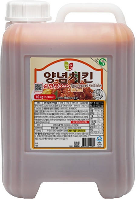 청우식품 양념치킨 순한맛 소스, 10kg, 1개
