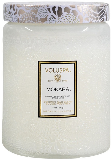 VOLUSPA 天然蠟燭 18oz, 微笑蘭花, 510g, 1件