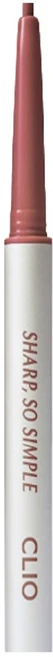 클리오 샤프 쏘 심플 워터프루프 펜슬 라이너 0.14g, 009 로즈, 1개 - 쿠팡