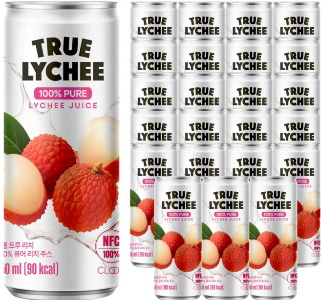 클룹 트루 퓨어 리치 주스, 24개, 250ml