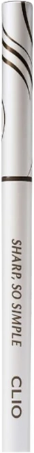 클리오 샤프 쏘 심플 워터프루프 펜슬 라이너 0.14g, 005 애쉬브라운, 1개 - 쿠팡