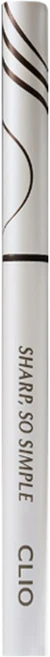 클리오 샤프 쏘 심플 워터프루프 펜슬 라이너 0.14g, 002 브라운, 1개 - 쿠팡