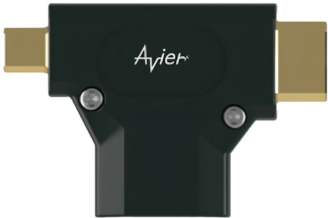 Avier HDMI 2.0 A母轉HDMI C&D 全金屬轉接頭, AVPAHDT, 1個
