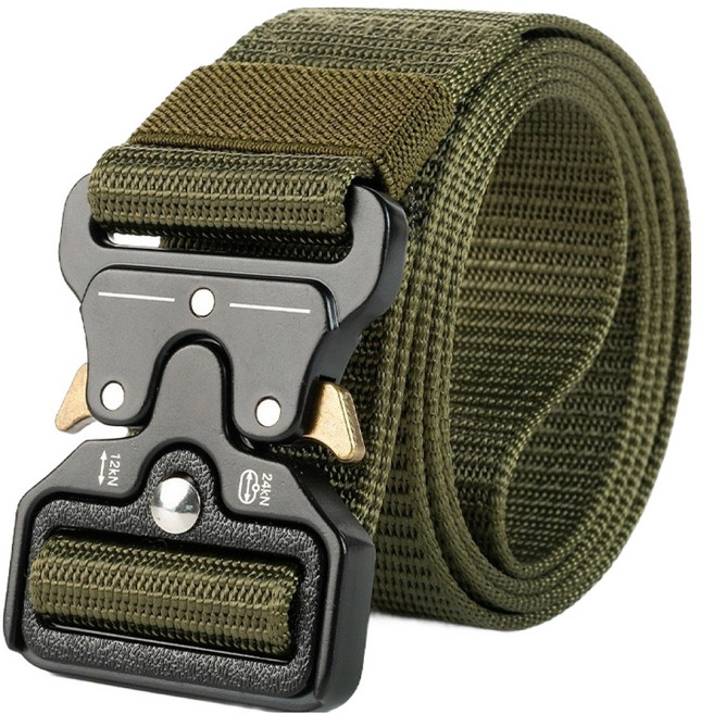 액티제노 남성용 다기능 전술 나일론 자동버클 스포츠 벨트