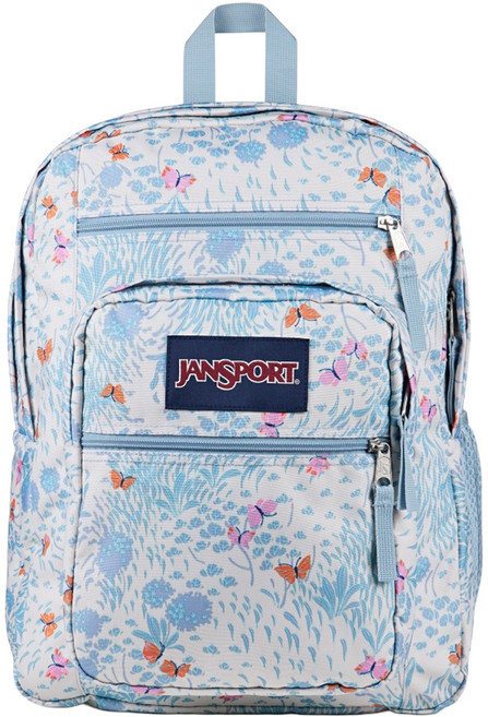 JANSPORT BIG STUDENT後背包 JS0A47JKLK4, 花卉白, 1個