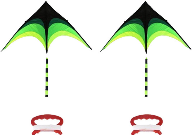 투데이리빙 연날리기 가오리연 + 얼레 세트 W99002V, 2세트