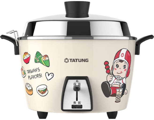 TATUNG 大同 6人份大同寶寶好食不鏽鋼內鍋電鍋, TAC-06L-MBIF
