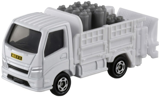 TOMICA No.080 瓦斯罐運輸車, 1個, 白色