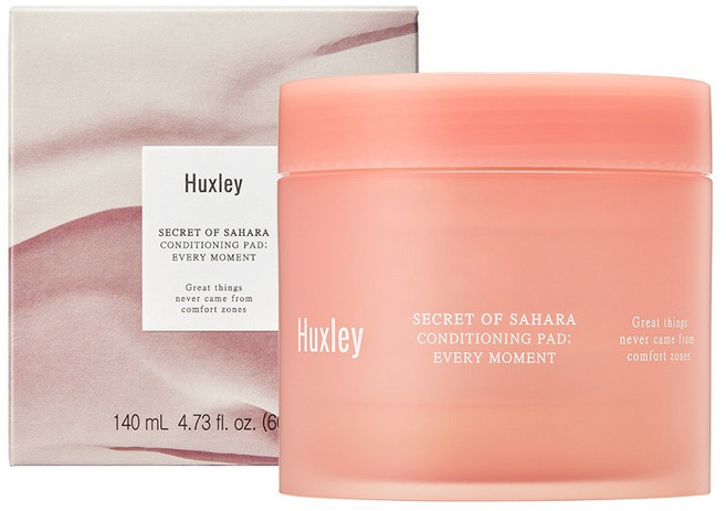 Huxley 摩洛哥仙人掌調理棉片 140ml, 1罐, 60片