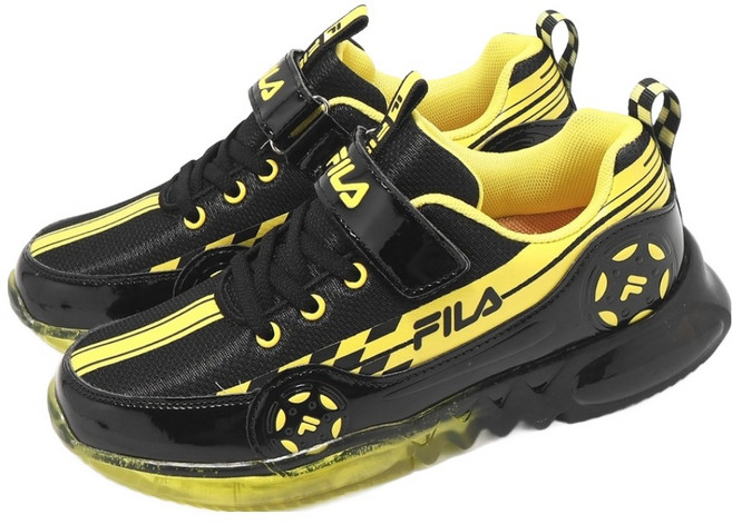 FILA 斐樂 KIDS 兒童 電燈運動鞋 7-J835Y-002