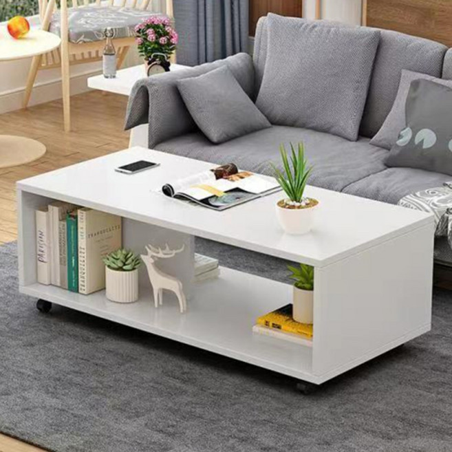 E家工廠 茶几 221-HX 1m, 白色