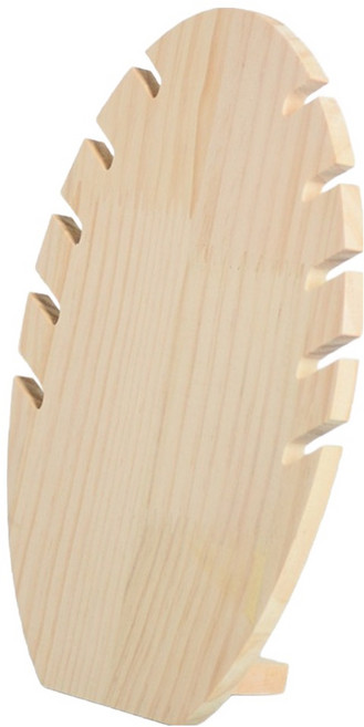 티핑하우스 원목 목걸이 받침대, 우드, 1개