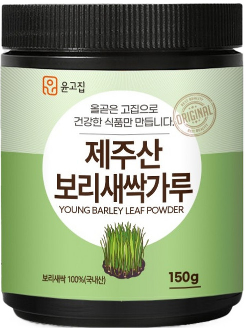 윤고집 제주산 새싹보리 가루, 150g, 1개