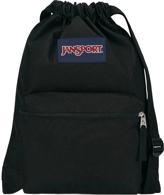 JANSPORT DRAW SACK 後背包 JS0A83LQ008, 黑色, 1個